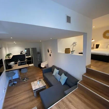 Loft Rotonde Wifi Clim Smart Tv Rue Calme * Экс-ан-Прованс